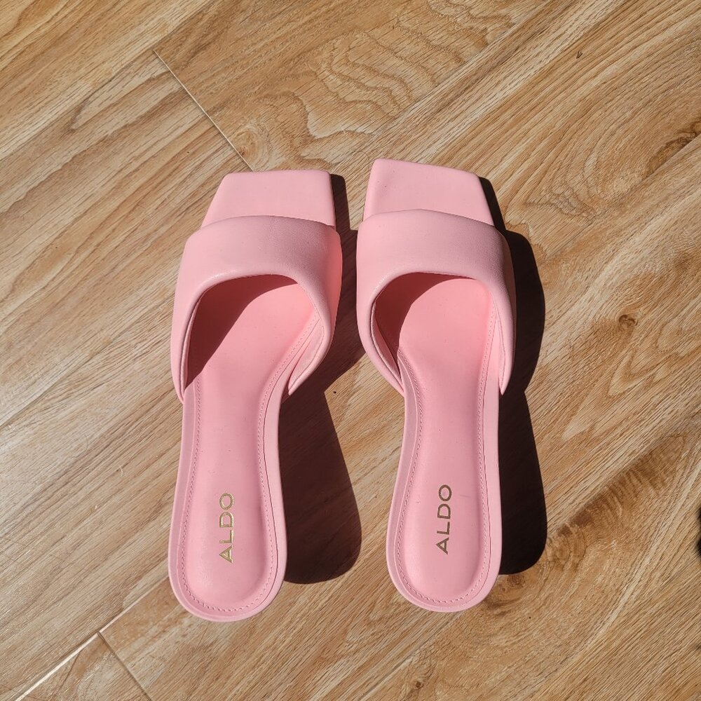 Pink Aldo Kitten Heels